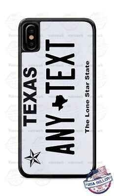 Texas 2012 State License Plate Phone Case For iPhone 12 Samsung A21 LG Google 4