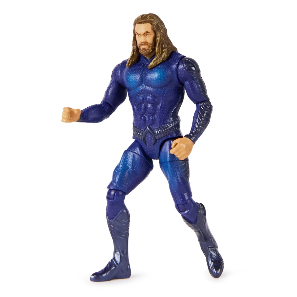 DC COMICS FIGURA STEALTH SUIT AQUAMAN  PRIMERA EDICION SPIN MASTER - Imagen 2 de 2