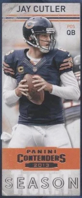 2013 Panini Contenders Jay Cutler #5