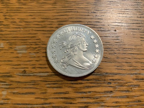 One Troy Oz Silver Round Liberty