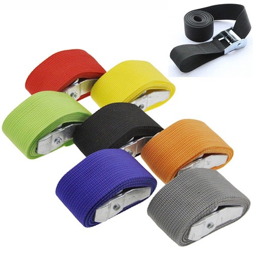 Tie Down Strap Ratchet Tension Belts Rope Metal Buckle Transport Wide Rope Tool - Picture 7 of 16