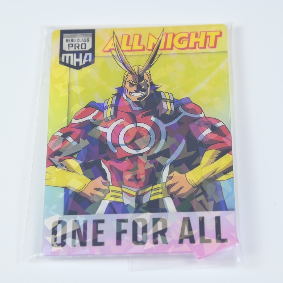 Ichiban Kuji My Hero Academia All Might F Prize Card-shaped Ichiban Kuji My Hero Academia All Might F Prize Card-shaped