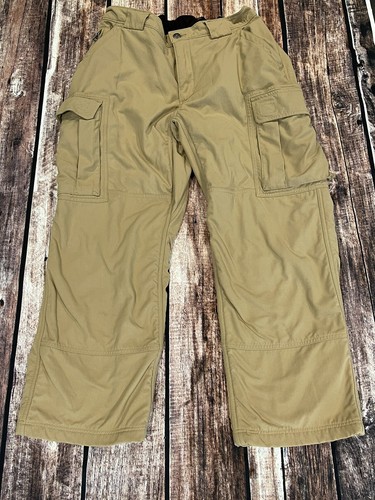 Duluth Trading Men's Tan Khaki Fleece 