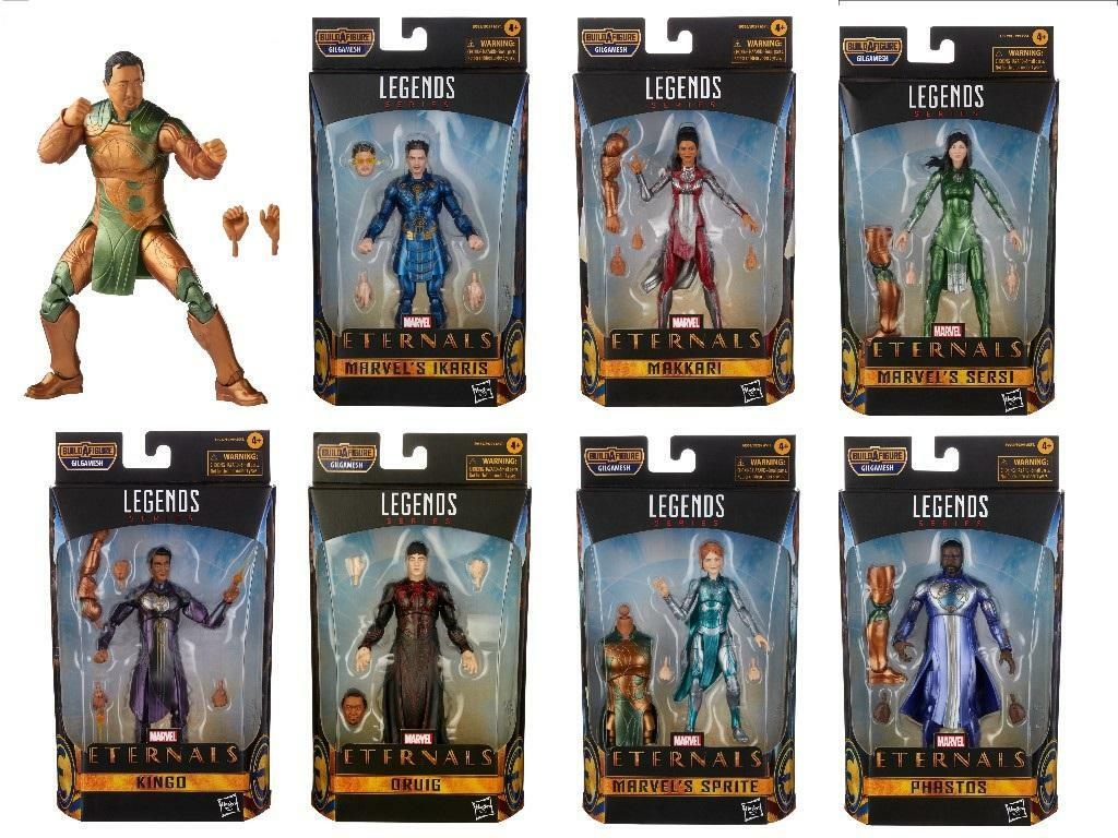 マーベルレジェンド　エターナルズセット MARVEL LEGENDS ETERNALS Complete Set of 7 ACTION FIGURE +