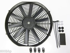 13" / 33cm Universal Radiator Electric Cooling Fan with Fitting Kit (Slimline)