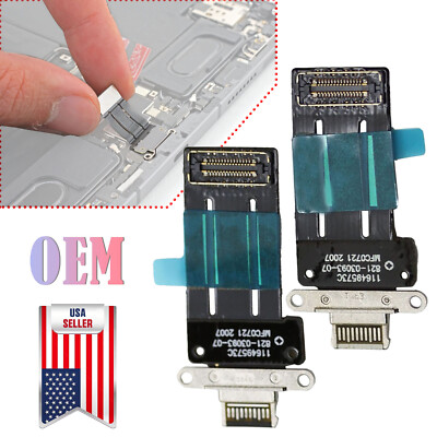 USB Charging Port Flex Cable For Apple IPad Pro 11'' 3rd 4th / 12.9'' 5th 6th Gen
