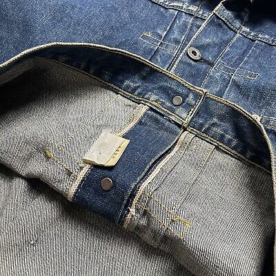 Vintage 90s Levi's LVC Type I Big E Jacket 506XX J02 Size 38 Vintage 90s Levi's LVC Type I Big E Jacket 506XX J02 Size 38