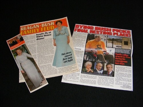 BUSH Family magazine clippings George Bush - Picture 1 of 1