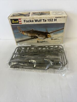 Revell Maquette Avion Focke Wulf Ta152H - Échelle 1:72 - Hélice Mobile, Train Rétractable