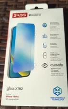 ZAGG InvisibleShield Glass XTR2 Full Screen Protector for Apple iPhone 14 Pro