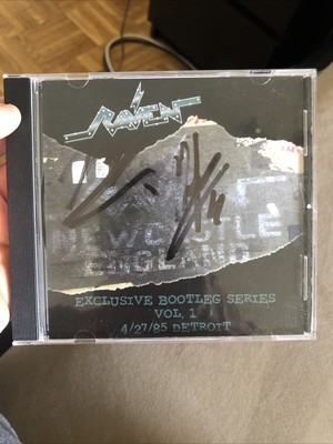 Raven - Exclusive Bootleg Series Vol.1  4/27/85 Detroit    Signed!
