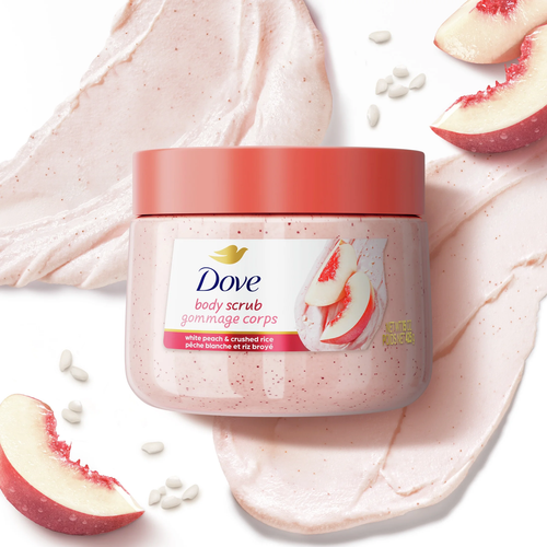 ✨ Exfoliating Body Scrub for Women Peach, 15 Oz - Picture 3 of 8