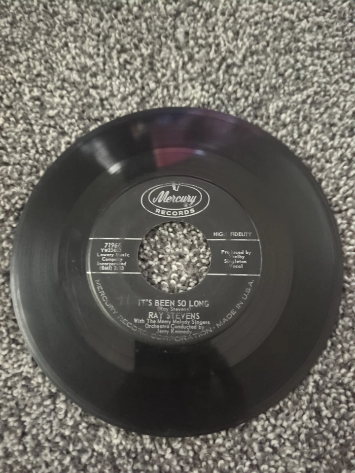 Ray Stevens "Ahab, The Arab / It's Been So Long" 1962 71966 7" Record (A5A25) - Image 2 of 3