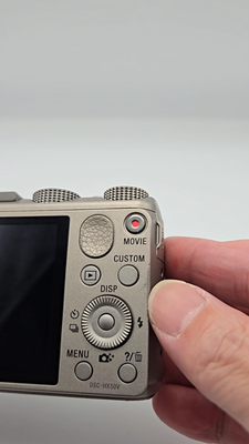 N.MINT] SONY Cyber-Shot DSC-HX50V Silver Compact Digital Camera