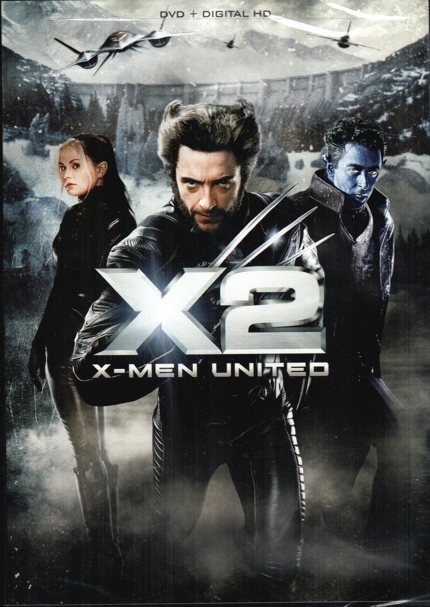 X2: X-Men United (DVD, 2003, 2-Disc Set, Widescreen) for