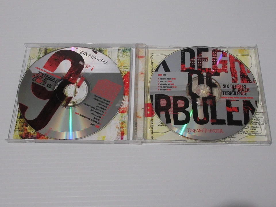 Dream Theater - Six Degrees Of Inner Turbulence Album Music CD - 2 Discs - image 3 of 3