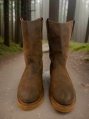 Men’s  leather Lincoln outfitters Casual boots 9 Wide Style L9M02. Round toe. LINCOLN OUTFITTERS Men main image 4