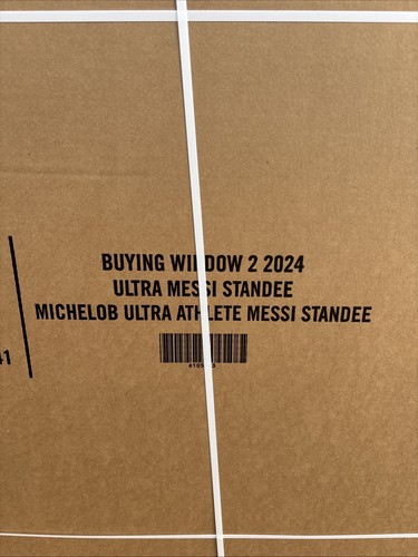 Soccer Lionel Messi Michelob Ultra Beer Ad Life Size Cardboard Cutout Standee - Picture 3 of 3