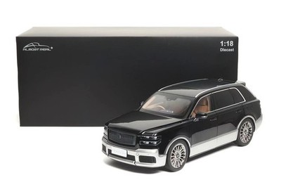 1:18 ALMOST REAL Toyota Century Black & Silver Rhd 2023 ALM870220 Modell