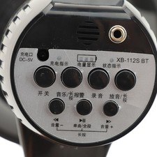 ｀Portable Megaphones Adjustable Volume Control Horn Handheld Loudspeaker With