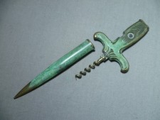alter Korkenzieher mit Zigarrenabschneider D P.B.