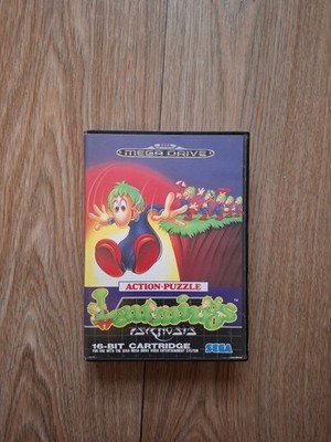 Lemmings Sega Mega Drive OVP Manual