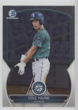 2023 Bowman Chrome Prospects Cole Young #BCP-9 1m4i