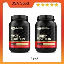 Optimum Nutrition Gold Standard 100% Whey Protein Powder, Vanilla Ice Cream