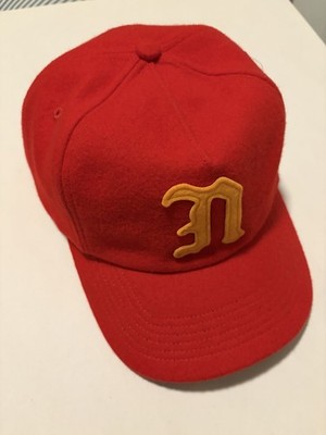 NOAH - Melton 5-panel hat (Red, OS) - With tag, brand new, unworn