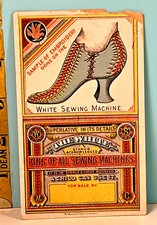 1800s The White Sewing Machines King of Sewin...