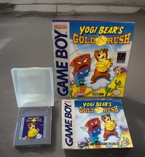1994 Yogi Bear's Gold Rush Nintendo Gameboy Complete Tested & Working & Boxed $$