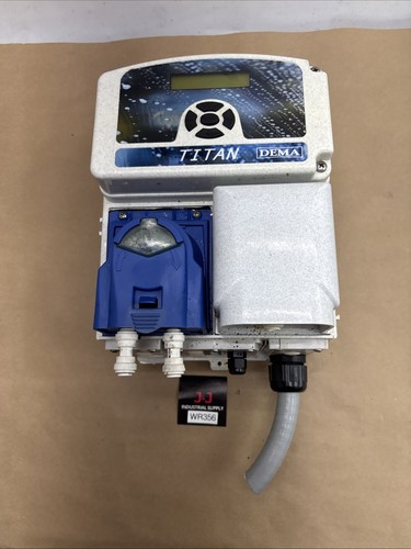 Part Only DEMA Titan Warewash Dispenser for 1 Chemical, Pump Fast Shipping.