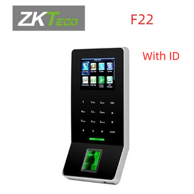 ZKTeco F22 WiFi ID TCP/IP Ultra-thin Fingerprint Touch Screen Time Attendance