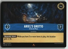 Ariel's Grotto - A Secret Place Rare Ursula's Return 169/204 NM