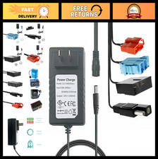 Multi-Voltage Battery Charger 6V 12V 24V for Kids Ride-On Cars, Power Adapter, L