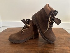 Timberland  4930 Junior  s 6" Premium Primaloft 200 g Dark Brown Nubuck Size 6M