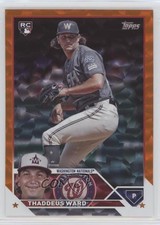 2023 Topps Update Orange Foil 236/299 Thad Ward Thaddeus Ward #US111 09wa