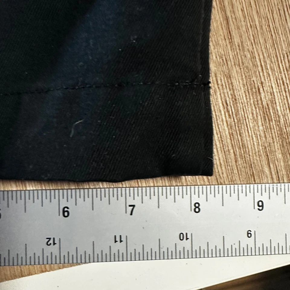 Pantalones chinos de trabajo Carhartt negros calce recto para hombre talla 30x30 Foto 3 de 4