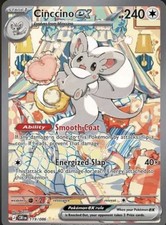 Pokemon TCG: Chaos Rising - Cinccino EX - SIR 119/086 NM