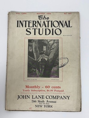 The International Studio Magazine August 1920