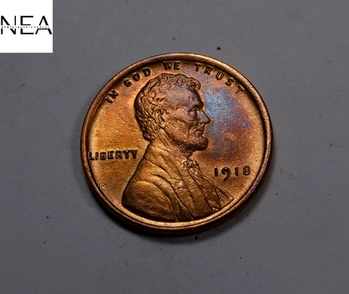 1918 Lincoln Wheat Penny Cent ~ Gem BU++ Red/Brown ~ (ZW820)