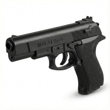 Realistic Kids Toy Revolver Lightweight Plastic Safe Pretend Play Gun