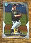 2023 Bowman Chrome Draft #BDC14 Paul Skenes RC #X16272