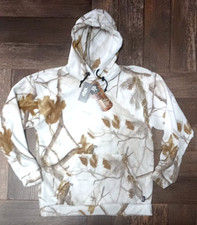 Realtree AP Snow Polar Fleece Hoodie by Zeek - Odor Control Size-2XL SALE 21.99