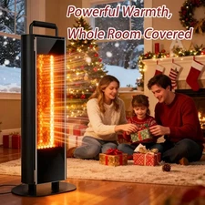 Outdoor Heater for Patio 1200W Waterproof, Infrared Electric Patio Heater Gifts