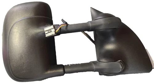 2002-2007 Ford F350 Super Duty Right Door Mirror Power/Dual Arms/Text, RH. 