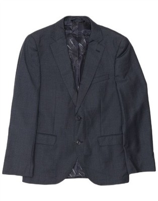 French Connection Herren 2 Knopf Blazer Sakko EU 48 Medium Navy Blau YR03