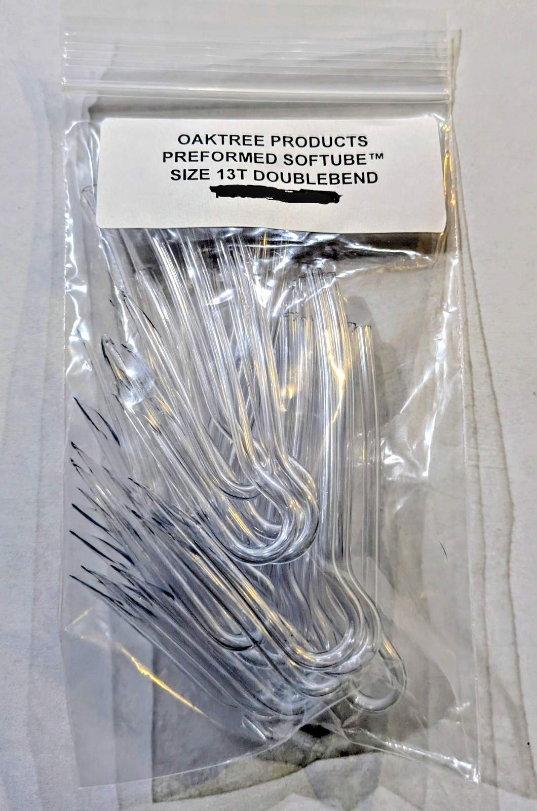 NEW Genuine Oaktree Size 13 Thick Double Bend BTE Tubes-Choo