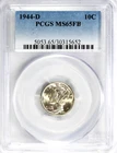 1944-D Mercury Dime PCGS MS65 FB #GA6-52