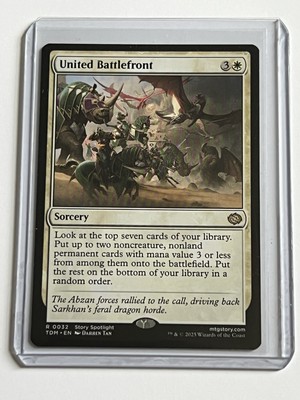 United Battlefront 32 MTG Tarkir Dragonstorm 2025 Mint - 9.0 + Non